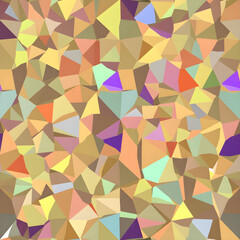 Fototapeta premium Colorful geometric pattern with triangles and squares in a seamless design