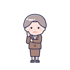 スーツ_シニア／女性 19