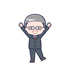 スーツ_シニア／男性 03