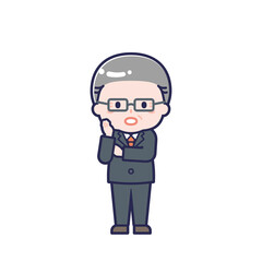 スーツ_シニア／男性 20