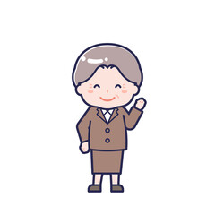 スーツ_シニア／女性 04