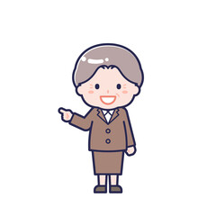 スーツ_シニア／女性 16