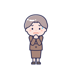 スーツ_シニア／女性 23