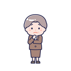 スーツ_シニア／女性 25