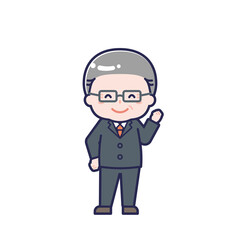 スーツ_シニア／男性 04