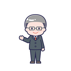 スーツ_シニア／男性 15