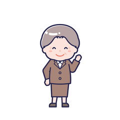 スーツ_シニア／女性 04