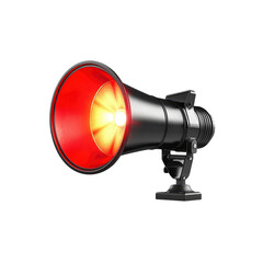 Powerful Red Light Megaphone Announcement
