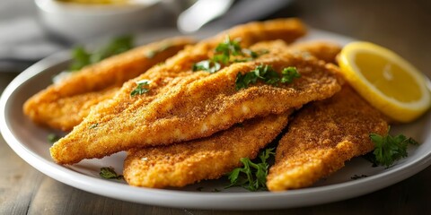 Delicious deep fried spiced catfish served hot, featuring a crispy exterior and flavorful seasoning, perfect for seafood lovers seeking a satisfying deep fried catfish experience.