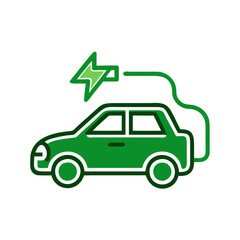 Eco-friendly futuristic vehicle utilizing green energy in a clean environment.
