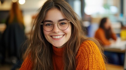 The Smiling Young Woman