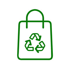green recycle icon