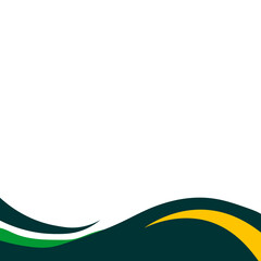 Business Wave Footer