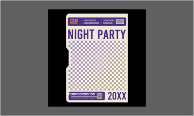 Night Party Socials Media