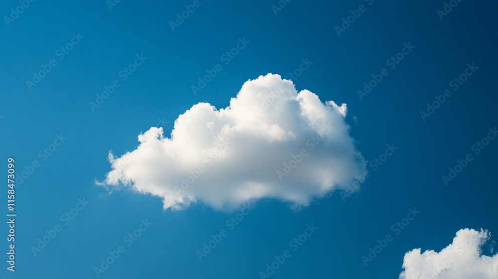 Poster abstract cloud technology with big data and information concept connection by collecting data in the