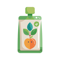 Packaging mockup vector illustration on white background