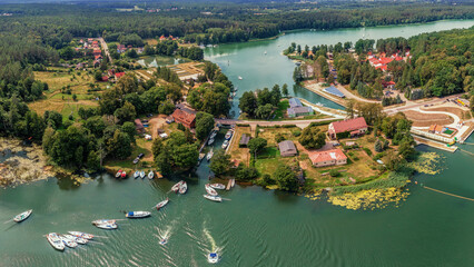Ruciane-Nida,Śluza Guzianka.  © Janusz Lipiński