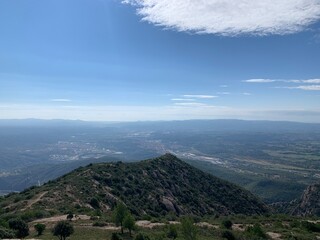 Top of a mountain