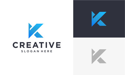 initial k vector logo
