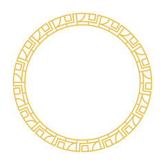 Chinese Art Circle Frame