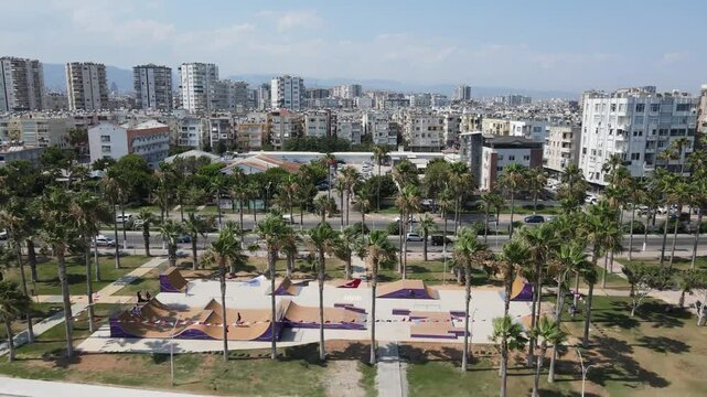Skateboarding Track Established in the City