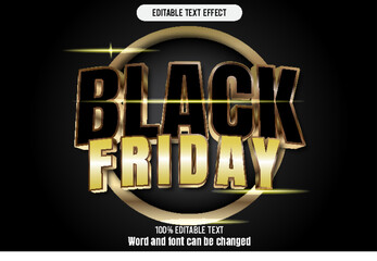 Black friday editable text effect 3d emboss mode rent