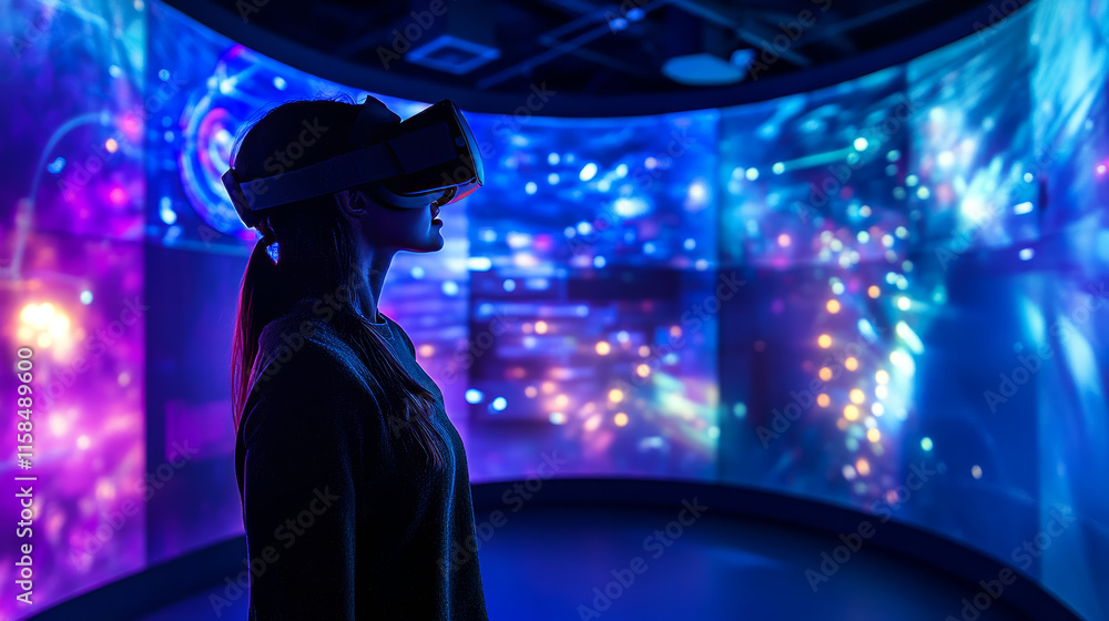 Aufkleber abstract technology ui futuristic concept hud interface hologram elements of digital data chart, com