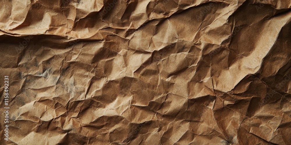 Canvas Prints Crumpled brown paper textures create unique backgrounds for design purposes, offering a variety of visual options. Explore these brown paper textures to enhance your creative projects effectively.