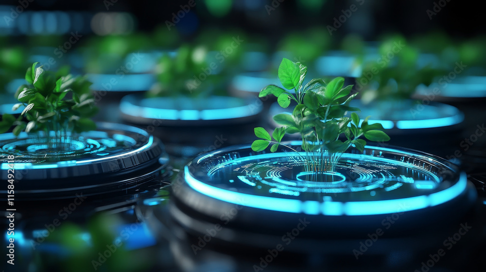 Aufkleber abstract technology ui futuristic concept hud interface hologram elements of digital data chart, com