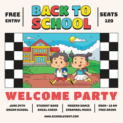 Back to School Poster IG Post