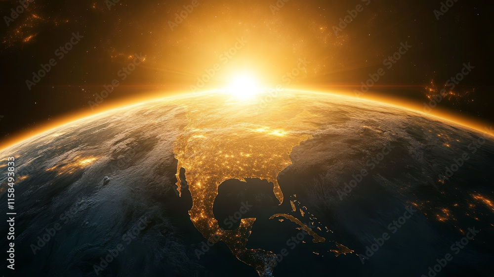 Poster abstract technology internet world map network connection global business future futuristic backgrou