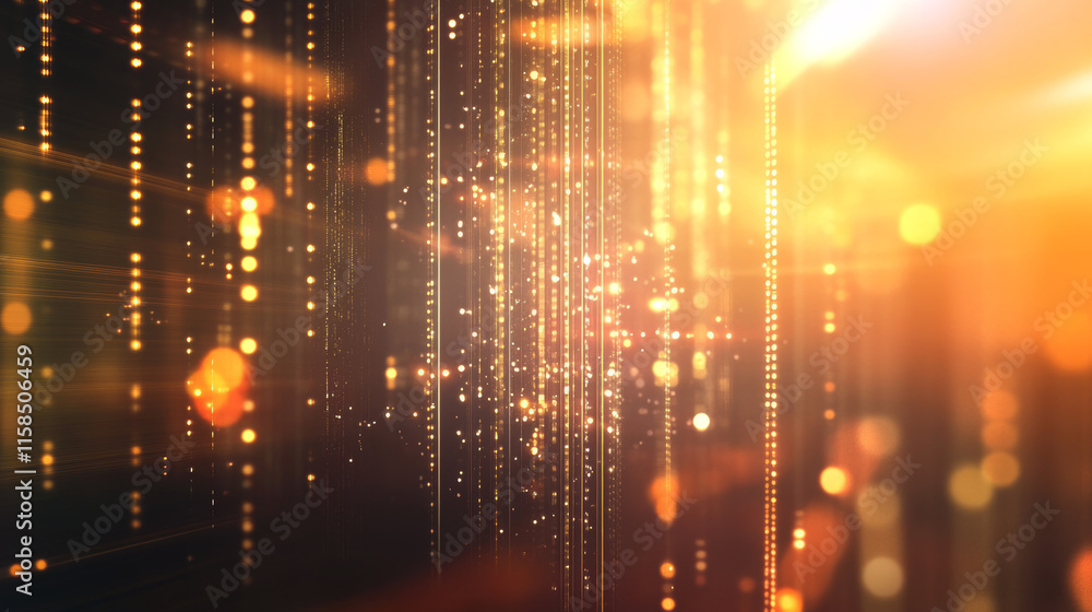 Poster abstract technology hi tech background concept speed movement motion blur moving fast in the light.