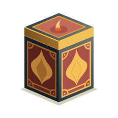 Packaging mockup vector illustration on white background