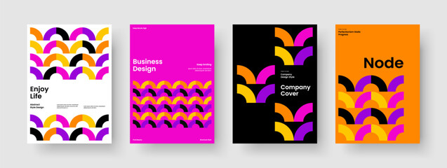 Obraz premium Isolated Book Cover Design. Geometric Banner Template. Modern Background Layout. Business Presentation. Flyer. Brochure. Poster. Report. Magazine. Leaflet. Portfolio. Advertising. Pamphlet. Catalog