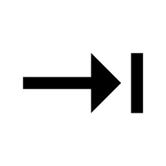 arrow isolated on white