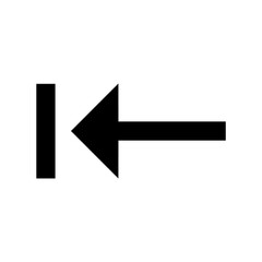 arrow isolated on white