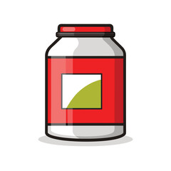 Packaging mockup vector illustration on white background