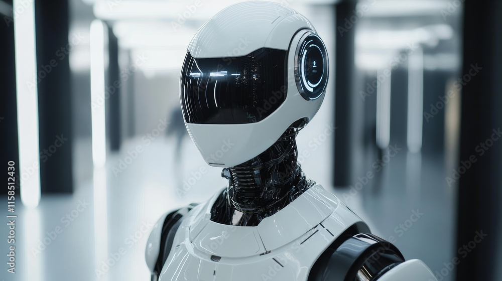 Poster abstract technology ai computing concept ai brain working data of artificial intelligence and futuri