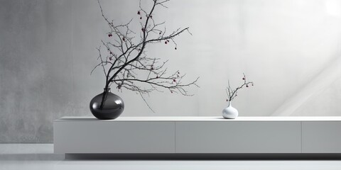 tree in a vase
