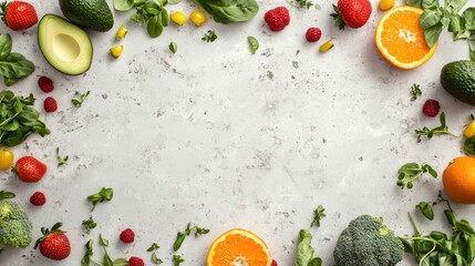 The Vibrant Fresh Produce Arrangement