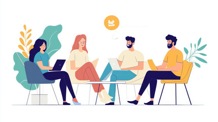 Modern Abstract technology concept communication business network and icons digital on blue background.