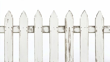 Fototapeta premium fence isolated on white