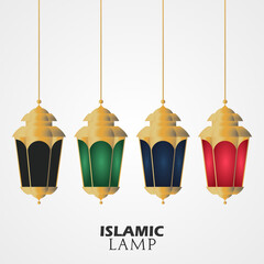 Islamic Ramadhan Lamp Vector Illustration