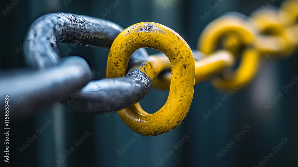Poster abstract blockchain technology cryptocurrency and fintech square cube crypto operations connect bloc