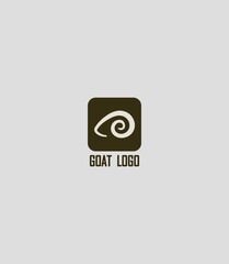 Rustic Goat logo, perfect for agriculture, wildlife, and brand projects. Stand out naturally!