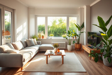 Living Room Interior Design: Modern Elegance with Comfort and Style