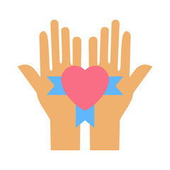 Obraz premium Giving Thanks Icon