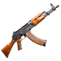 rifle isolated on white