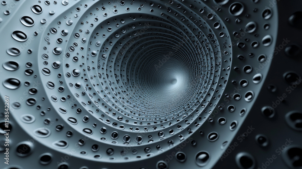 Aufkleber abstract technology futuristic concept circle dot gray digital on hi tech future gray background net