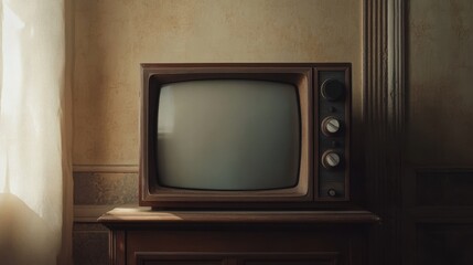 The Vintage Wooden Television